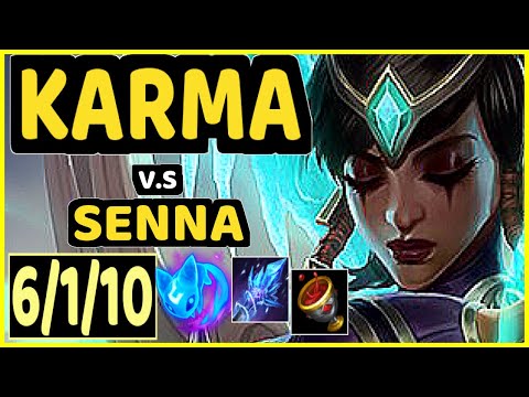 HOIT (KARMA) vs SENNA - 6/1/10 KDA BOTTOM SUPPORT CHALLENGER GAMEPLAY - KR