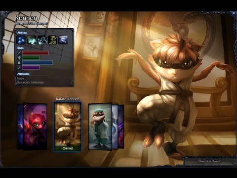Karate Kennen Skin Spotlight Gameplay 1080p HD