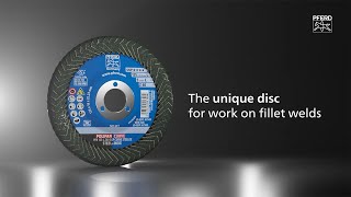 PFERD TOOLS POLIFAN-Obrubové disky PFR 125-L A 40 SGP CURVE ALU