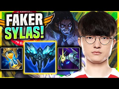 FAKER DOMINATING WITH SYLAS! - T1 Faker Plays Sylas Mid vs Jayce! | Season 11