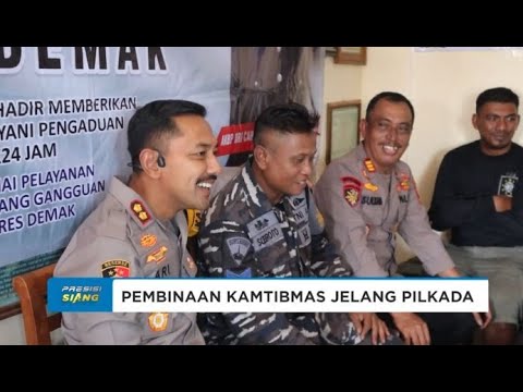 KAPOLRES DEMAK AJAK NELAYAN IKUT JAGA KAMTIBMAS JELANG PILKADA 2024