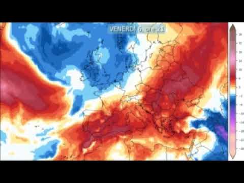 Il moto del fronte perturbato (Fonte: Lamma Meteo / Telegram)