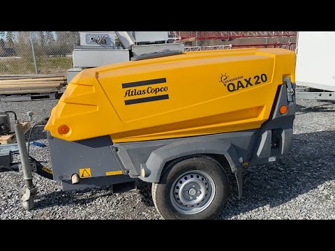 Köp Elverk Atlas Copco Qax20 på Klaravik