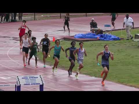 Boys 4x800m Relay Final Section 2 2025 FHSAA 4A Region 4