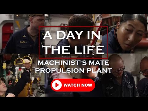 A Day In The Life as a Machinist's Mate