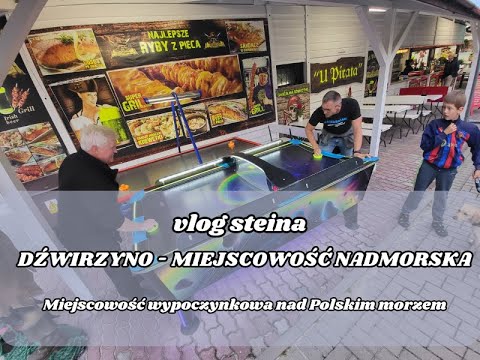 Dźwirzyno - a seaside resort during the day // Stein's Vlog