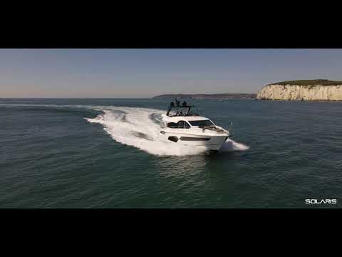 Sunseeker Manhattan 68 Charter Yacht 'Solaris'. Location, Sandbanks, Poole, UK