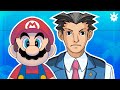 Phoenix Wright Mario Sunshine Debating The Trial