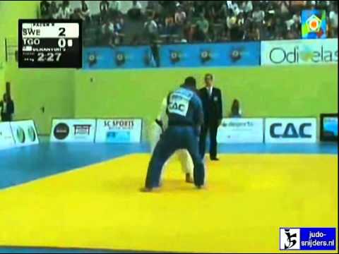 Judo 2012 World Cup Lisbon Men: Pacek (SWE) - Denanyoh (TGO) [-81kg]