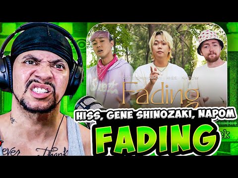 I LOVE THIS ONE!!! Hiss, Gene Shinozaki, NaPom - Fading (LIVE REACTION)
