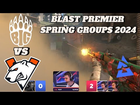 Virtus Pro vs BIG | HIGHLIGHTS | BLAST PREMIIER SPRING GROUPS 2024 | CS2