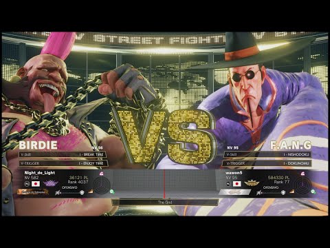 SFV Champion Edition 🔥 Night_de_Light (BIRDIE) Vs wawon5 (F.A.N.G) 🔥 Online Match's 04-01-2023