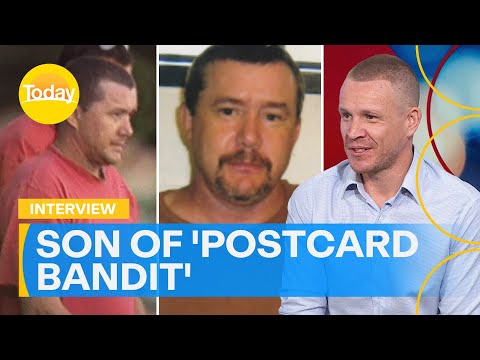 Son of 'The Postcard Bandit' chats about new documentary on father | Today Show Australia