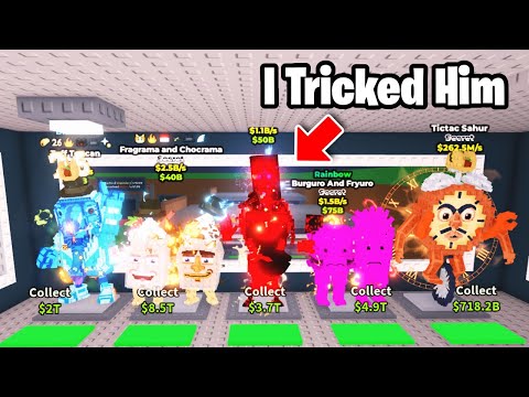 I SCAMMED The RICHEST Fake Middleman for His BEST Brainrots In Roblox..