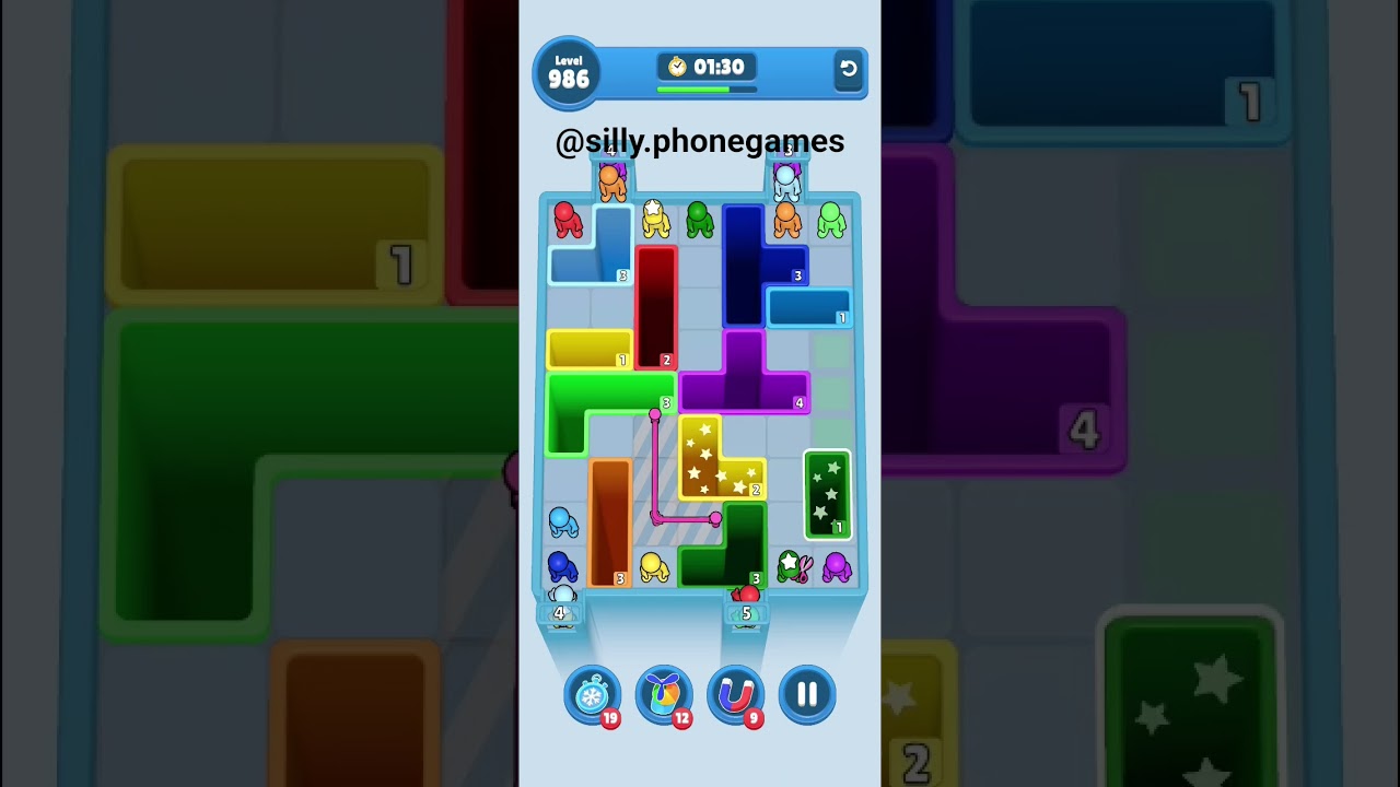 Drop Away Level 986 Walkthrough Solution