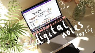 Handwritten notes on your laptop - how to set up a pen tablet for stud