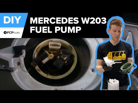 Mercedes C350 Non-Flex Fuel Pump Replacement DIY (2002-2009 W203 C-Class, W209 CLK-Class)