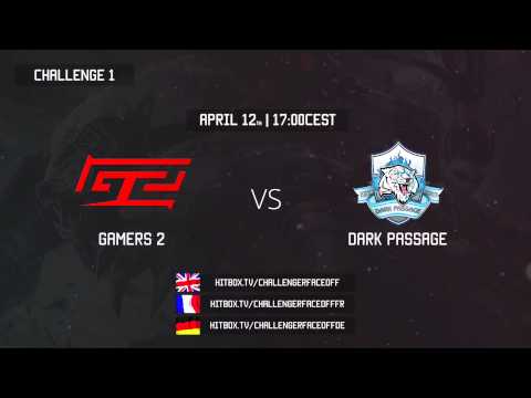 Hitbox ChallengerFaceOff Trailer - Gamers2 vs Dark Passage - 17:00 CEST