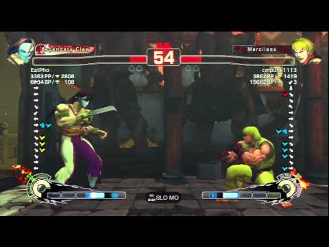 EatPho (Vega) Vs cmpunk1113 (Ken) SSF4 AE Ranked Matches - PSN