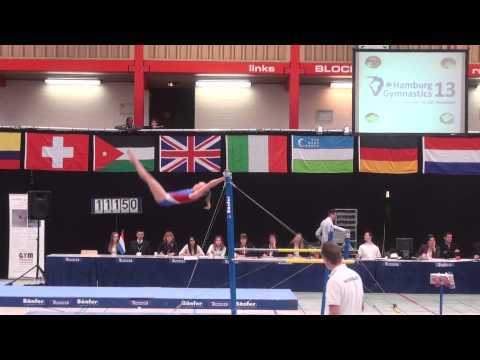 Hamburg Gymnastics 2013 Qualifikation - Royal Dutch - Meike Stroot - Ub