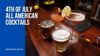 4th of July All-American Cocktails