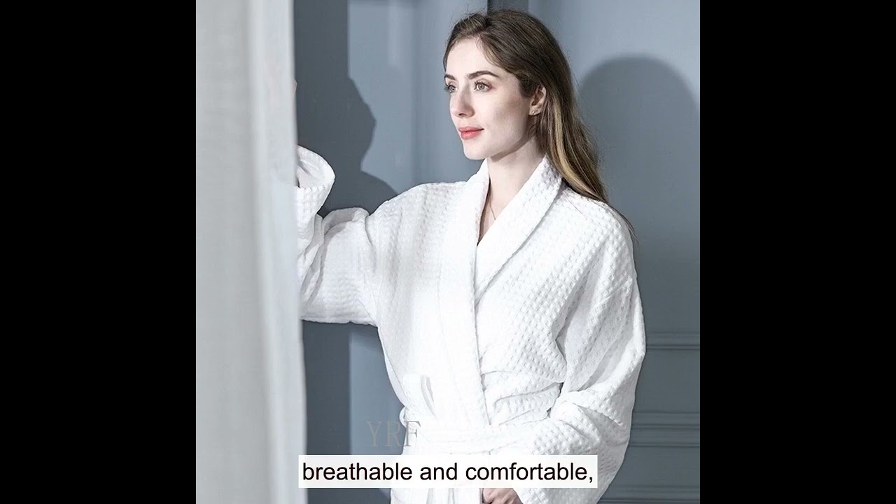 YRF-Bath Wrap, 100% Mulburry Jedwabny Szlafrok Kobieta, Silkrobes, Dwuwarstwowy Szlafrok Spa