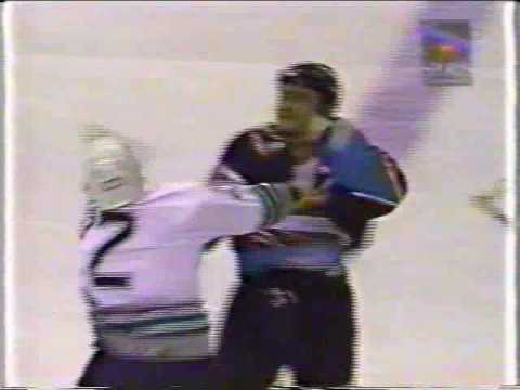 Hartford Whalers vs. New York Islanders