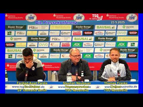 PK 29. ST TSG Neustrelitz - SV Tasmania Berlin