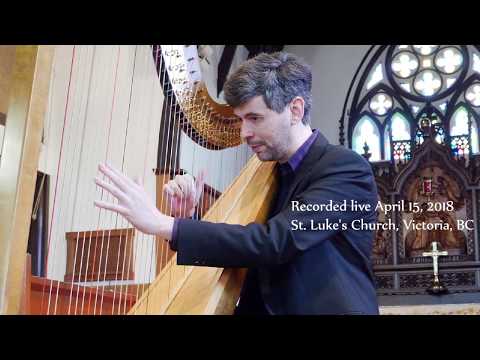 Handel "Harp Concerto" - Josh Layne performs live