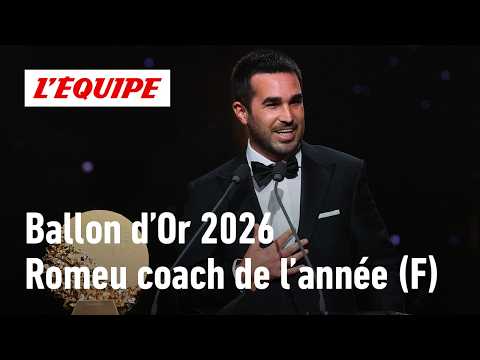 Ballon d'Or 2026 - Pere Romeu (FC Barcelone) meilleur coach d'une équipe féminine de l'année