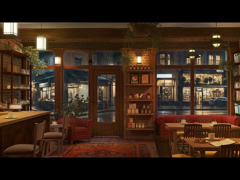 Chilled Coffee Shop Jazz - Relaxing Cafe Ambience for Study and Focus