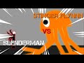 Slenderman Vs Stinger Flynn Stick Nodes Animation Creepypaster Vs Garden Of BanBan