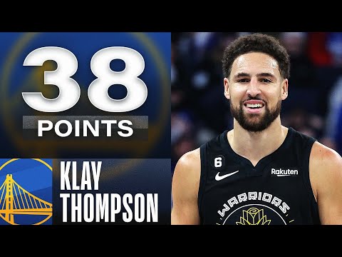 Klay Thompson's EPIC 38-PT Performance In Warriors W! | March 13, 2023