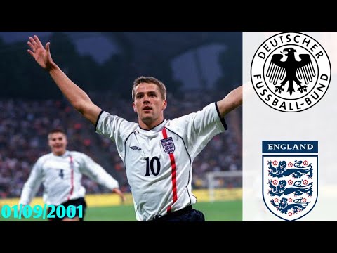 Germany vs England 01/09/2001 ● World Cup qualifiers 2002 (UEFA, Group 9, M6)