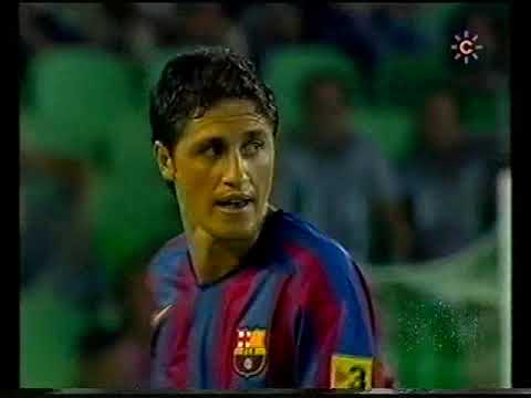Supercopa España 2005 2006   Final Ida   R Betis FC Barcelona