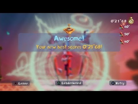 [Former WR] Rayman Legends | 3-4 Snakes on a Cake in 21"68