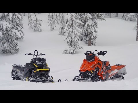 2018 Mountain Sled Shootout: Ski-Doo VS Polaris