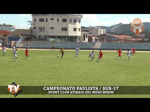 MELHORES MOMENTOS SUB-17 / S.C.ATIBAIA 2X1 MOGI MIRIM