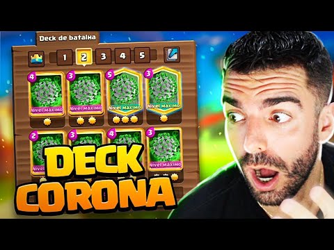 CRIAMOS O DECK DO CORONA VÍRUS NO CLASH ROYALE!