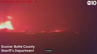 Body camera footage shows chaotic scene, massive flames during Camp Fire
