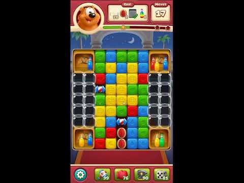 Toon Blast Level 3446 - NO BOOSTERS 🐻🐺🐱 | SKILLGAMING ✔️