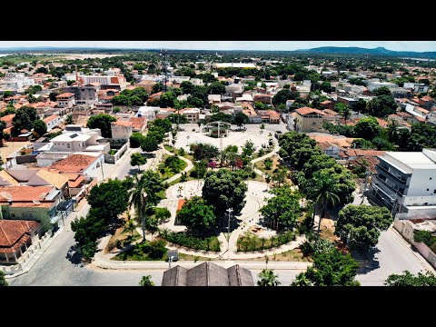 Januária vista por drone 4k