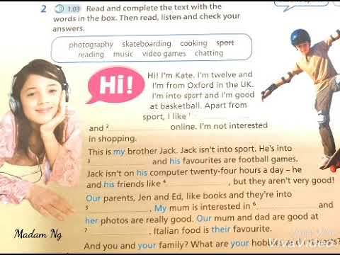 English Plus 1 Year 5 Starter Unit Exercise 2 page 4