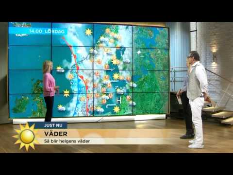 Så blir vädret i helgen - Nyhetsmorgon (TV4)