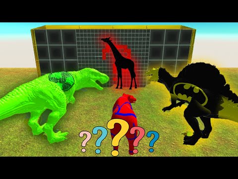💥 Dinosaur Quiz ARBS Who Can Guess ? | T-REX Spino Brachiosaurus - Animal Revolt Battle Simulator
