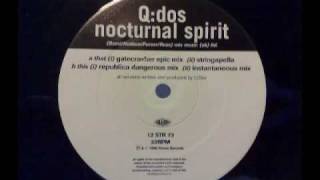 Qdos nocturnal spirit - stringapella