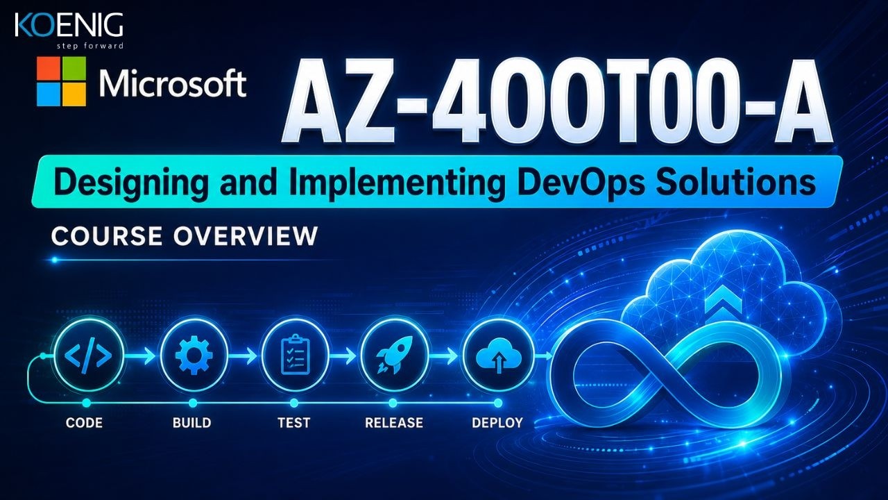 AZ-400T00-A: Designing and Implementing Microsoft DevOps Solutions - Koenig Solutions