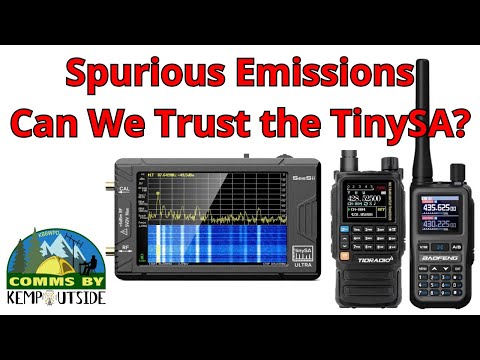 Can We Trust the TinySA with Spurious Emissions Testing? Baofeng UV-5R Mini & TIDRadio TD-H3 Plus