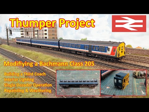 Thumper-Projekt | Bau eines dritten Wagens für die Bachmann-Baureihe 205