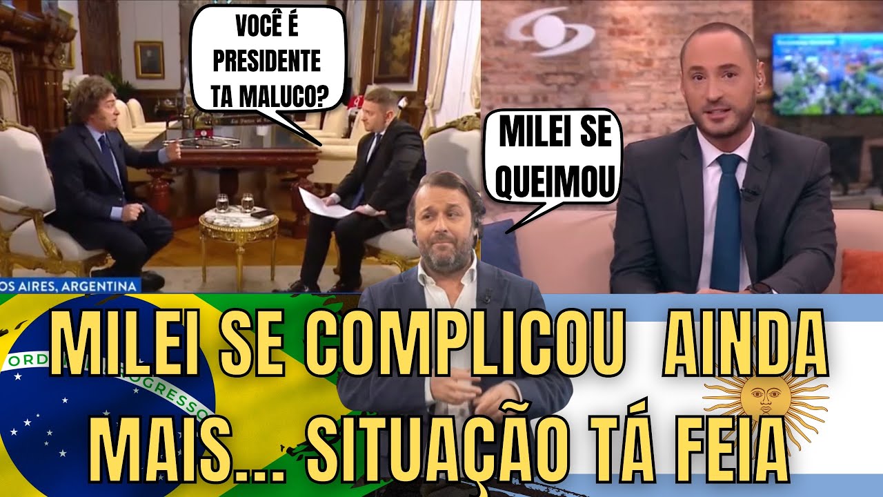 Milei Se Complica Em Entrevista… #cripto #Brasil #argentina